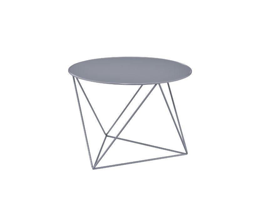 ACME Epidia Accent Table, Gray Finish FredCo