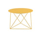 ACME Epidia Accent Table, Yellow Finish FredCo