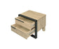 ACME Erasto Accent Table, Oak & Black Finish FredCo