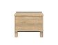 ACME Erasto Accent Table, Oak & Black Finish FredCo