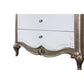 ACME Esteban Nightstand (2 Drw), Antique Champagne FredCo