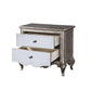ACME Esteban Nightstand (2 Drw), Antique Champagne FredCo