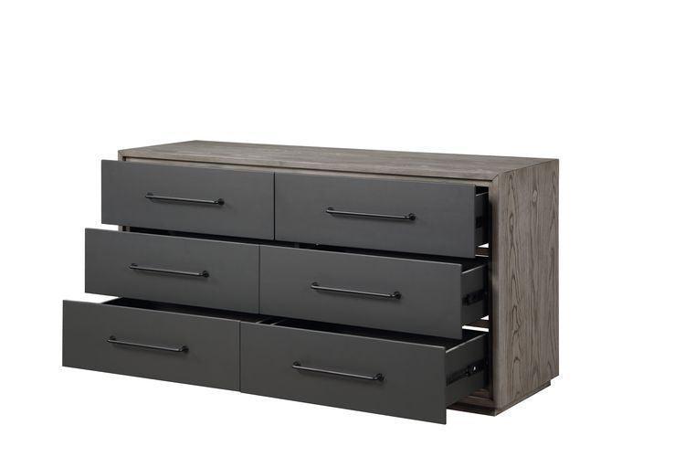 ACME Estevon Dresser, Gray Oak Finish FredCo