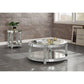ACME Fafia Coffee Table, Mirrored & Faux Gems FredCo