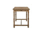 ACME Farsiris Counter Height Table, Weathered Oak Finish FredCo