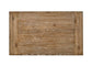 ACME Farsiris Counter Height Table, Weathered Oak Finish FredCo