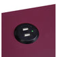 ACME Fierce Side Table (USB Charging Dock), Burgundy & Black FredCo