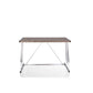 ACME Finis Desk (USB Dock), Weathered Oak & Chrome FredCo