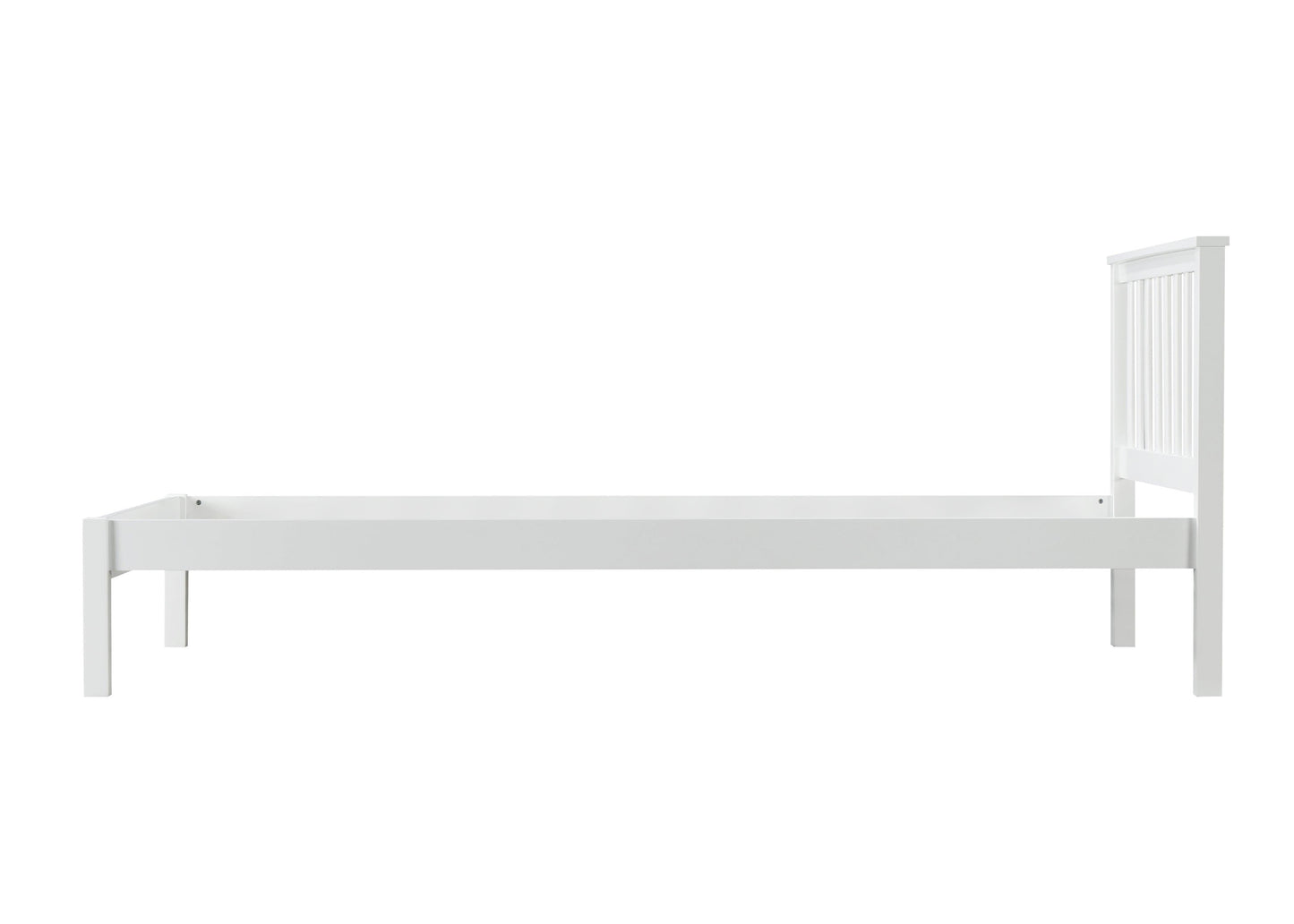 ACME Freya Twin Bed, White 37152 FredCo