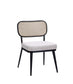 ACME Frydel 3 Pcs Set Table & Chairs, Black Finish FredCo
