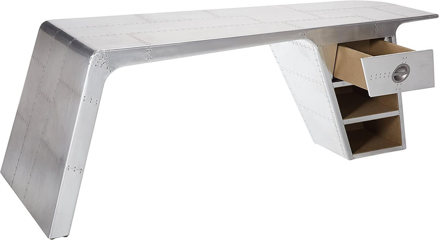ACME FURNITURE Brancaster Desk - Aluminum FredCo