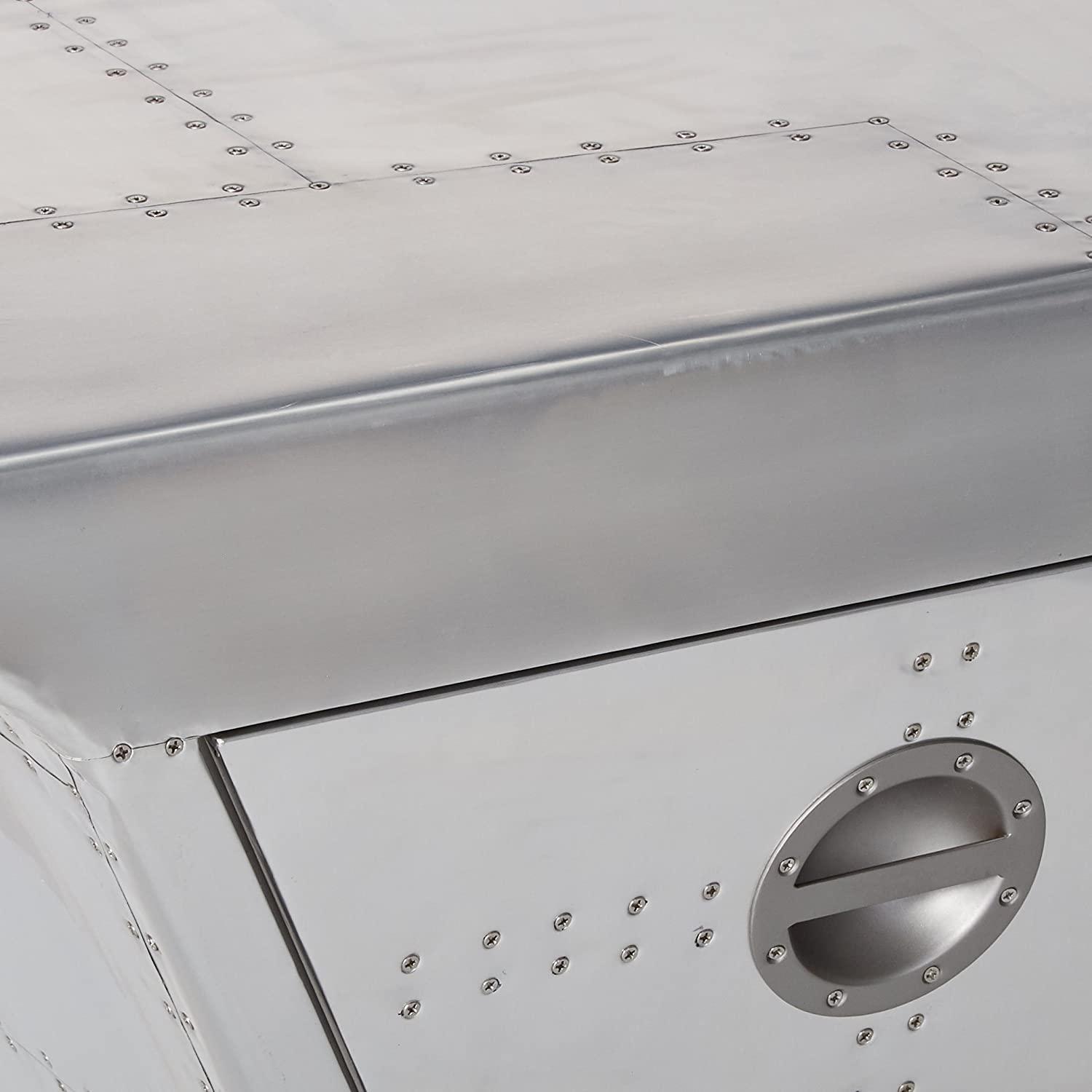 ACME FURNITURE Brancaster Desk - Aluminum FredCo