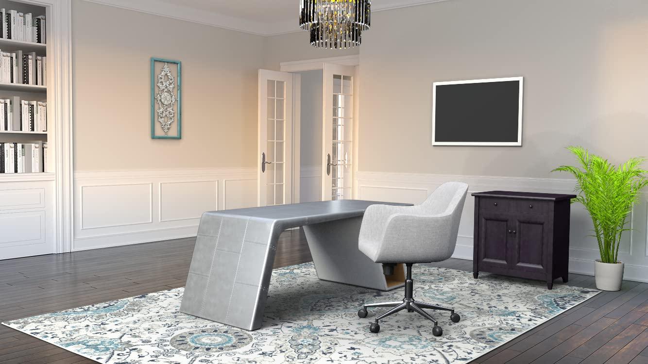 ACME FURNITURE Brancaster Desk - Aluminum FredCo