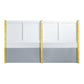 ACME Gaines Eastern King Bed, Gray High Gloss Finish FredCo