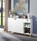 ACME Gaines Server, White High Gloss Finish FredCo