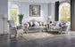 ACME Galelvith Sofa w/5Pillows, Gray Fabric FredCo