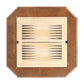 ACME Galini Game Table, Walnut Finish FredCo