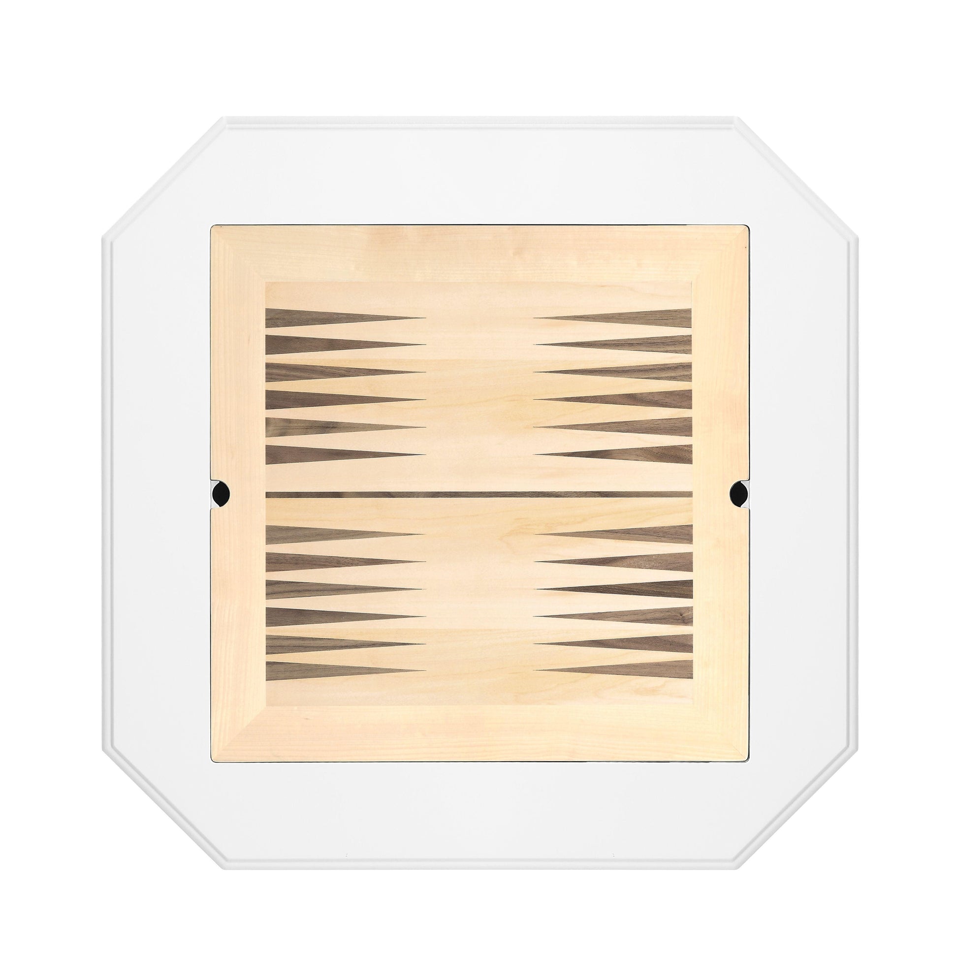 ACME Galini Game Table, White Finish FredCo