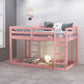 ACME Gaston II Twin Loft Bed, Pink Finish FredCo