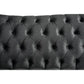 ACME Gaura Sofa w/4 Pillows, Dark Gray Velvet FredCo
