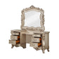 ACME Gorsedd Vanity Desk & Mirror, Antique White FredCo