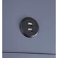 ACME Grardor Side Table (USB Charging Dock), Gray FredCo