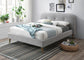 ACME Graves Eastern King Bed, Gray Fabric FredCo