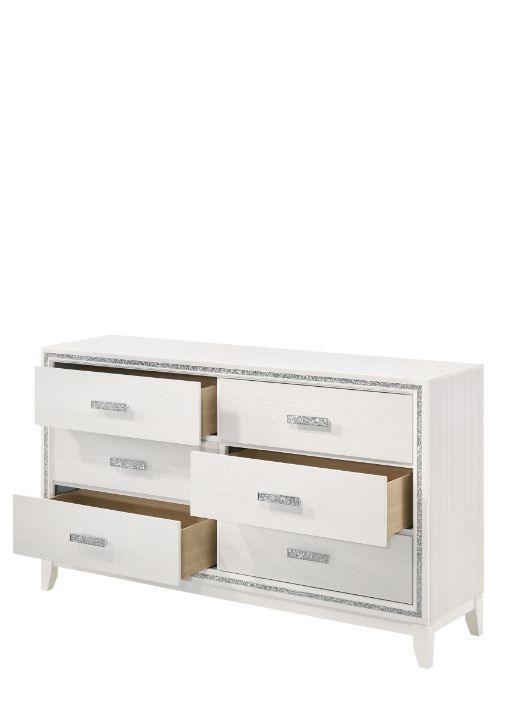 ACME Haiden Dresser, White Finish FredCo