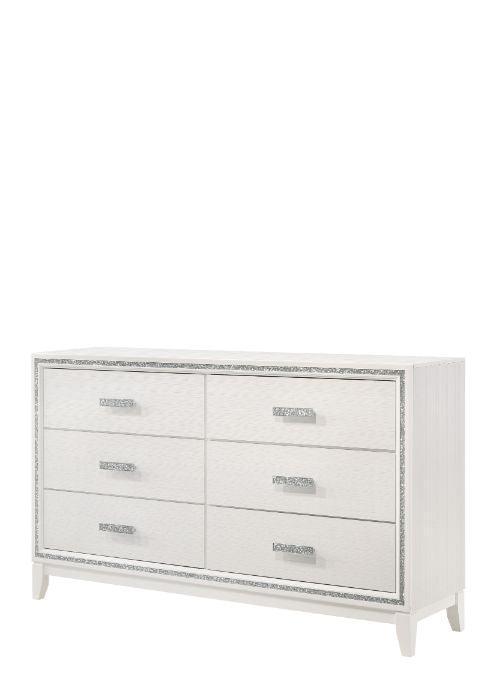 ACME Haiden Dresser, White Finish FredCo