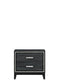 ACME Haiden Nightstand, Weathered Black Finish FredCo