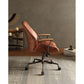 ACME Hamilton Executive Office Chair, Cocoa Top Grain Leather FredCo
