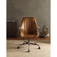 ACME Hamilton Executive Office Chair, Coffee Top Grain Leather FredCo