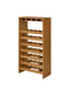 ACME Hanzi Wine Cabinet, Oak Finish FredCo