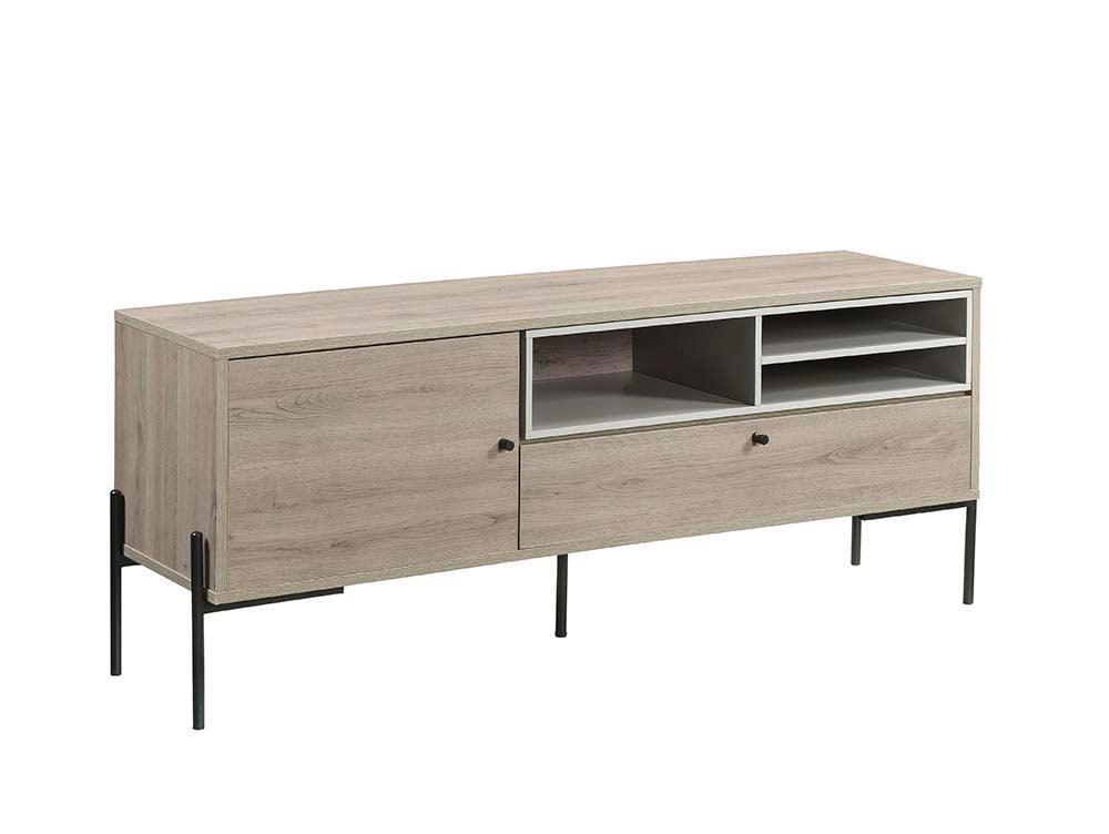 ACME Hattie TV Stand, Rustic Oak Finish FredCo