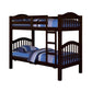 ACME Heartland Twin/Twin Bunk Bed, Espresso 2554 FredCo