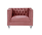 ACME HeiberoII Chair, Pink Velvet FredCo