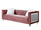 ACME HeiberoII Sofa w/2 Pillows, Pink Velvet FredCo