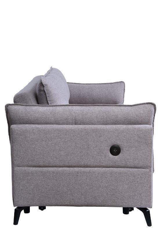 ACME Helaine Sleeper Sofa, Gray Fabric FredCo