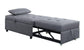 ACME Hidalgo Sofa Bed, Gray Fabric FredCo