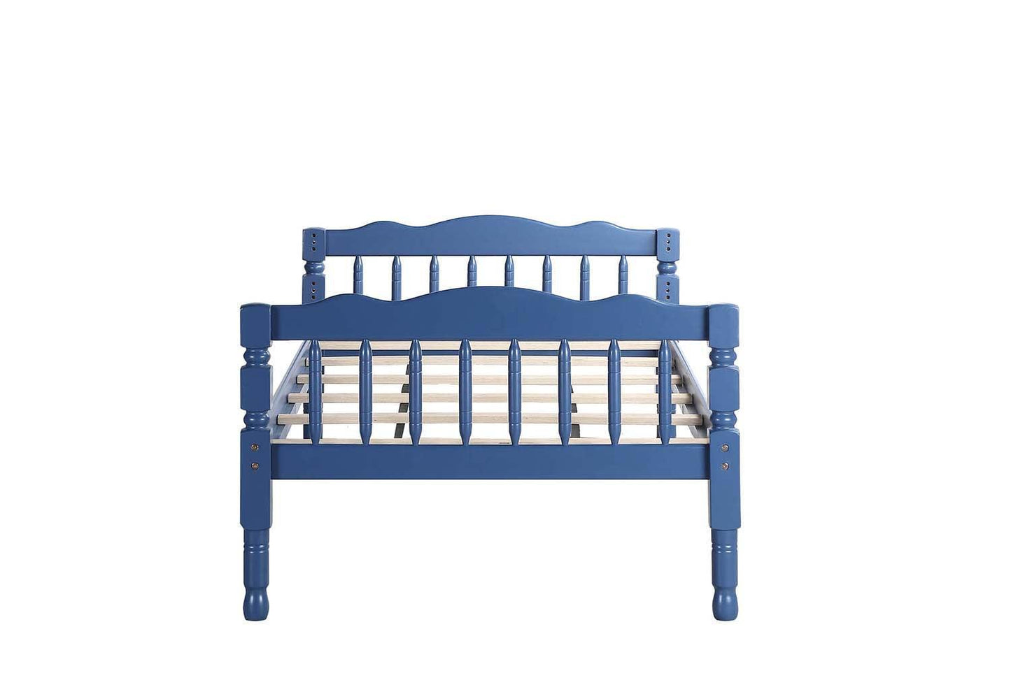 ACME Homestead Twin/Twin Bunk Bed, Dark Blue Finish FredCo