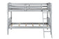 ACME Homestead Twin/Twin Bunk Bed, Gray Finish FredCo