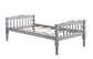 ACME Homestead Twin/Twin Bunk Bed, Gray Finish FredCo