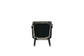 ACME House Beatrice Arm Chair, Two Tone Beige Fabric & Charcoal FredCo