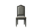 ACME House Beatrice Side Chair, Two Tone Beige Fabric & Charcoal FredCo
