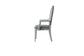 ACME House Marchese Arm Chair, Two Tone Gray Fabric & Pearl Gray Finish FredCo