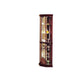 ACME Huxley Corner Curio Cabinet, Cherry FredCo