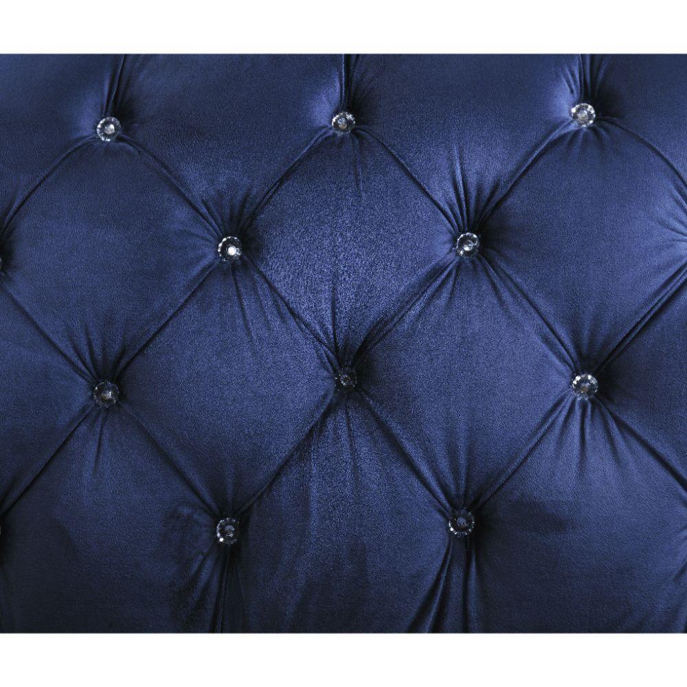 ACME Iberis Sofa, Navy Velvet 53405 FredCo
