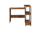 ACME Ievi Writing Desk, Weathered Oak & Black Finish FredCo
