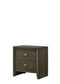 ACME Ilana Nightstand, Gray Finish FredCo