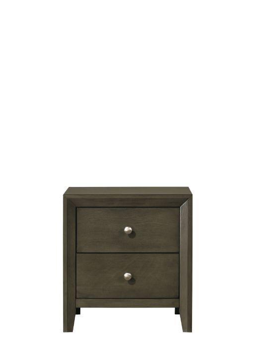 ACME Ilana Nightstand, Gray Finish FredCo